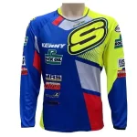 Maillot de vélo BMX avec pendentifs pour homme, vêtement de descente, VTT, DH, à séchage rapide, 2025