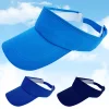 sport pare soleil chapeaux hommes femmes respirant réglable vide haut coton casquettes de baseball pour voyage randonnée sports de plein air casquettes