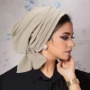 turban hijab pour femmes musulmanes, foulard pour cancer, casquettes chimio, chapeau, foulards
