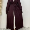 chog omenramadan simple open abaya pour femmes, dubaï, turquie, kaftan musulman pour femmes, kimono, robe modeste, caftan marocain, vêtements islamiques
