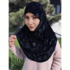 Femmes doux velours une pièce Hijab longue turban musulman islamique pleine tête impression Hijab écharpe Femmes doux velours une pièce Hijab longue turban musulman islamique pleine tête impression Hijab écharpe