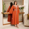 luxe arabe musulman femmes diamants abaya maxi robe turquie dubaï mariée soirée de mariage jalabiya caftan robe marocaine caftan