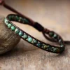 bracelets ronds mignons pour femmes, faits à la main, perles, ficelle tissée, bohème, adolescentes, bijoux vegan, livraison directe, vente en gros