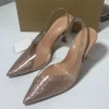 chaussures élégantes à talons hauts pour femmes, strass brillants, sandales d'été transparentes à la mode pour mariée et mariage, 2025