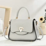 Sac fourre-tout en cuir élégant pour femmes, marque de luxe haut de gamme, célèbre styliste, bord élégant, tendance, sac de banlieue Vintage ​