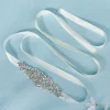 ruban doux ceinture de mariée argent longue ceinture de mariage style coréen robe ceinture ceintures de mariée mariage