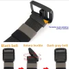 ceinture en nylon moderne pour hommes, douce, sans trou, à cliquet, classique et confortable, pour jeans, usage quotidien