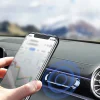 support de téléphone magnétique pour voiture en forme de mini bande simple, accessoires de voiture 9x2.4mmn40, aimants magnétiques puissants, colle nano sans marquage