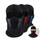 Cagoule respirante pour Moto, masques complets, chapeau, casque de Moto de Motocross, cou d&rsquo;équitation, masque de Moto d&rsquo;été
