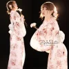 kimono traditionnel japonais yukata haori pour femmes, chemisier cosplay, mode d'été, vêtements de photographie, robe de soirée