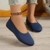 Femmes chaussures plates bout pointu chaussures plates femmes couleur unie sans lacet Design décontracté respirant femmes mocassins chaussures confortables taille 36-43 Femmes chaussures plates bout pointu chaussures plates femmes couleur unie sans lacet Design décontracté respirant femmes mocassins chaussures confortables taille 36-43