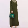 eid robe musulmane abayas pour femmes, moyen orient, dubaï, turquie, kaftan, robes islamiques, ramadan, arabe, robe élégante, Éducatif