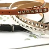 punk élégant ceinture accessoires gothique pour hommes boucle en métal pu cuir rivet taille ceintures taille sangle femmes ceinture