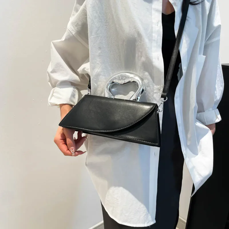 petit fourre tout en cuir pu pour femmes, sac de luxe de styliste, petit sac à bandoulière avec poignée courte, pochettes