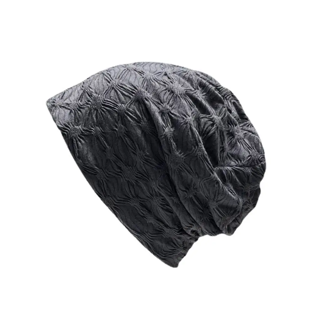 décontracté slouchy chapeau bonnet chapeau soins des cheveux bonnet de nuit nuit sommeil casquette pull chapeau couleur unie hijab turban casquette hommes femmes