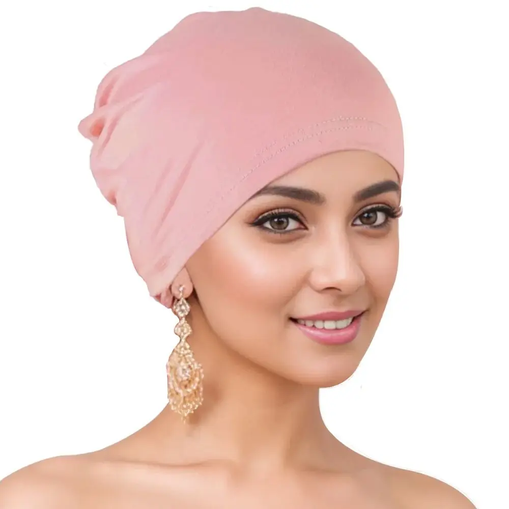 casquettes hijab musulmanes en coton, sous Écharpe fermée, turban musulman, capuche artificiel astique, bonnet pour femme, nouvelle collection