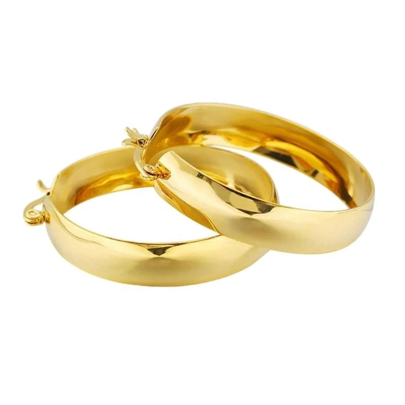 Bijoux boucles d'oreilles minimalistes modernes conçues pour le confort l'usure toute journée