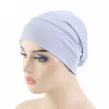 chapeau intérieur sous écharpe pour femmes musulmanes, bonnets hijab, perte de cheveux, bonnet de chimio, écharpe de sauna commandée, vêtements de sauna, enveloppements de tête