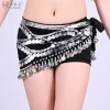 chaîne de taille pour pratique de la danse du ventre, ceinture de spectacle de danse indienne à paillettes faite à la main pour adultes et enfants, écharpe de hanche de danse orientale