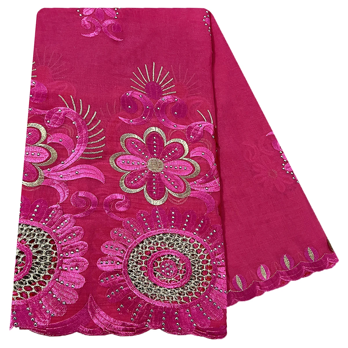 dernière femmes africaines écharpe douce 100% coton avec puce dold écharpe dubaï isalmique écharpe broderie musulman hijab pour châles enveloppes