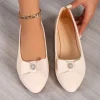 femmes chaussures plates décontractées nouveau nœud chaussures de marche élégantes printemps marque de créateur robe rétro chaussures à semelle souple zapatillas mujer