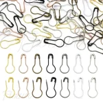 100 pièces broches en métal gourde poire forme Clips de sécurité tricot point marqueur étiquette Hangtag broches attache bricolage outils de couture aiguille