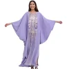abaya robe eid femmes musulmanes robes de soirée paillettes maroc dubaï abayas caftan islam robes arabe longue robe jalabiya ramadan