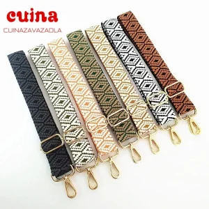 Sac à main pour femmes, large 3.8cm, ceinture d&rsquo;épaule, sangle de remplacement réglable, partie accessoire, ceinture pour sac 130cm