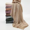 mode coton rayonne modal froissé hijab plaine doux léger foulard femmes musulman écharpe ramadan prière herdband foulard