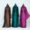 Robe caftan islamique Hijabi avec écharpe châle, robe Abaya musulmane pour femmes, dubaï, saoudien, marocain, turquie, Ramadan, Eid Robe caftan islamique Hijabi avec écharpe châle, robe Abaya musulmane pour femmes, dubaï, saoudien, marocain, turquie, Ramadan, Eid