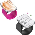 Coussin à épingles magnétique pour la couture du poignet, pour la couture, porte-épingle magnétique, outils de coiffure, poignet en Silicone