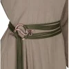 ceinture de style corde longue renaissance, avec croix troll, sorcière médiévale, corde païenne, chaîne de taille, accessoire de costume pour robe