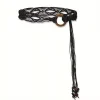 femmes tissé gland ceinture tressé ceinture cravate sangle boho filles large taille corde chaîne ceintures de taille pour robe ceinture accessoires