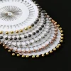 Épingles rondes pour Hijab, 40 pièces, épingles pour tête d’écharpe, tête de perle ronde blanche colorée, couture, épingle de Quilting, accessoires de couture Épingles rondes pour Hijab, 40 pièces, épingles pour tête d’écharpe, tête de perle ronde blanche colorée, couture, épingle de Quilting, accessoires de couture