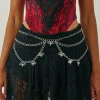 chaîne de ceinture multi formes à la mode et polyvalente, chaîne de corps réglable gothique, accessoires de bijoux de fête de banquet, cadeaux