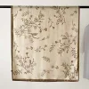 Écharpe florale respirante pour femmes, longue écharpe fine en polyester, grand châle, absorbant la sueur, protection solaire à motifs d'oiseaux, foulard pour filles