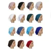 sous écharpe hijab musulman en coton doux de qualité supérieure, casquettes turban commandées, bonnet sous écharpe islamique, écharpe de sauna, bande de sauna
