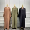 ensemble musulman de luxe pour femmes, abaya ouverte, kaftan, dubaï, turquie, robe islamique, robe africaine, kimono, vêtements marocains, caftan, mode, 2 pièces