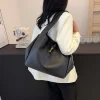 nouveau sac de shopping sac pour femme, grande capacité rétro mode sac sous les bras en cuir souple décontracté mode sac pour femme à la mode