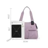 sac fourre tout sac à main sac à bandoulière pour femmes en nylon imperméable grande capacité shopping sac à bandoulière dames sacs de messager sacs à main