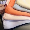 femmes nouveaux satins musulman hijab châles écharpe doux jersey hijabs plaine doux pour femme musulman islamique voile été châles 90*180 cm