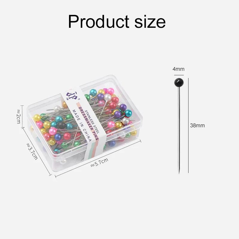 Pearl illac-Épingles de positionnement multicolores, accessoires de couture faits à la main, outils de courtepointe pour vêtements, bricolage, TMZ