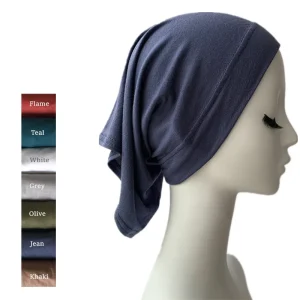 7 pièces emballage plus grande taille mode femmes intérieur Hijab Tube casquette musulmane Bonnet plaine islamique sous-écharpe doux Jersey sous-embouts