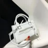sac à bandoulière pour femmes, nouvelle mode décontractée, style occidental, sac à main à bandoulière texture simple, petit sac carré