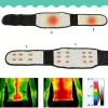 20 aimants réglable auto chauffant thérapie magnétique ceinture de soutien du dos et de la taille, ceinture de massage de la taille ceinture de soutien de sport
