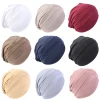 nouveau femmes croix musulman hijab chapeau intérieur islamique sous écharpe arabe wrap chimio bandana musulman écharpe hijab bonnet casquette indien chapeau