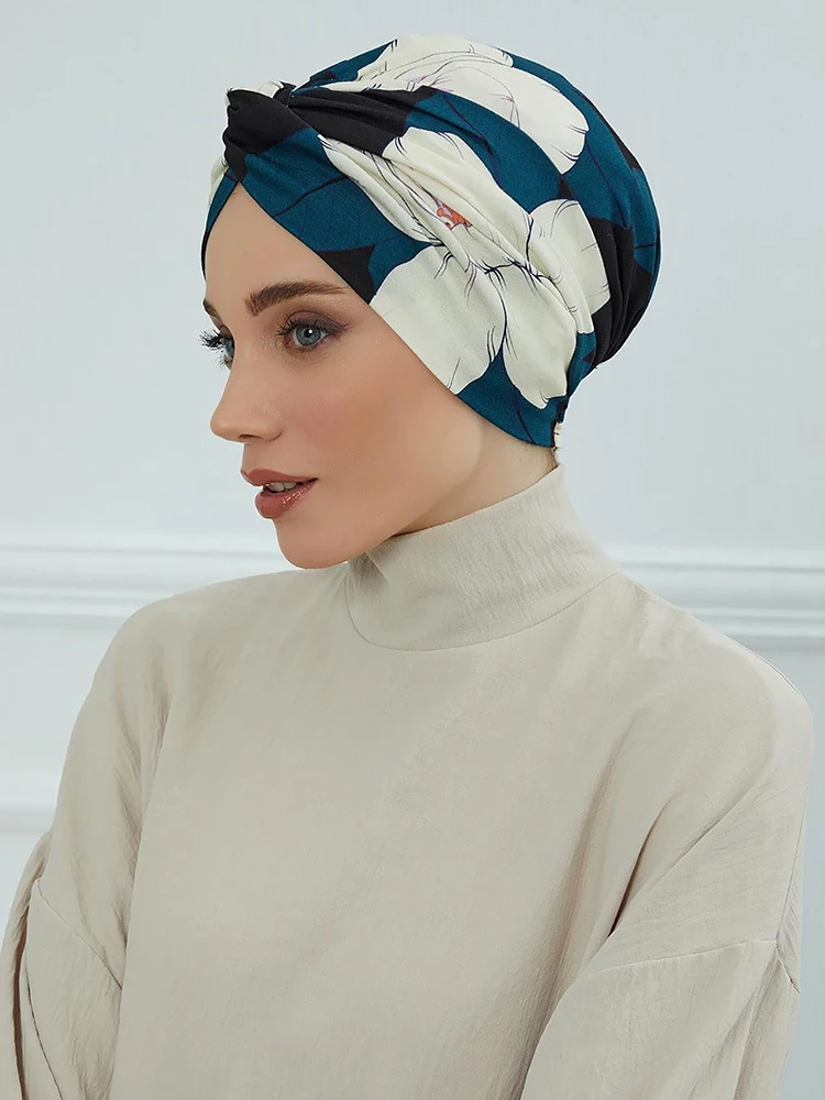 hijabs musulmans pour femmes, turban instantané, couvre chef élastique doux, casquette de chimio respirante pour dames et filles, nouvelle collection