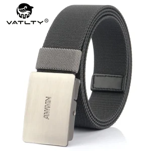 VATLTY Argent Ceinture Élastique Hommes Boucle en alliage à dégagement rapide 105cm-125cm Ceinture extensible Mâle Randonnée en plein air Ceintures de pêche Femelle VATLTY Argent Ceinture Élastique Hommes Boucle en alliage à dégagement rapide 105cm-125cm Ceinture extensible Mâle Randonnée en plein air Ceintures de pêche Femelle
