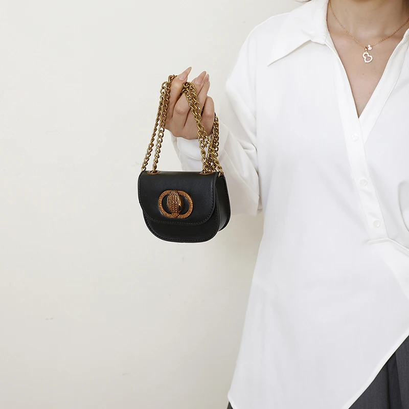 Sac à main classique en cuir pour femmes, sac à bandoulière avec sangle réglable, marque de luxe de styliste célèbre, Style populaire élégant