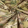 tissu camouflage mc à carreaux en polyester/nylon 210t, taffetas ultra fin, résistant à l'usure, imperméable, auvent en pu, tissu parapluie en nylon